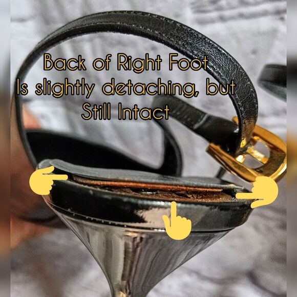 St. John Black Slingback Heels - Picture 12 of 12